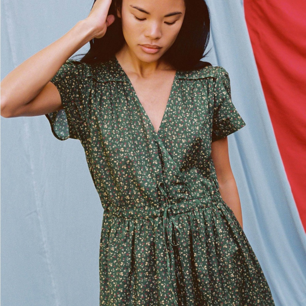 Christy Dawn Simple Dawn in Moss Pear Harvest NWT XL 🍐